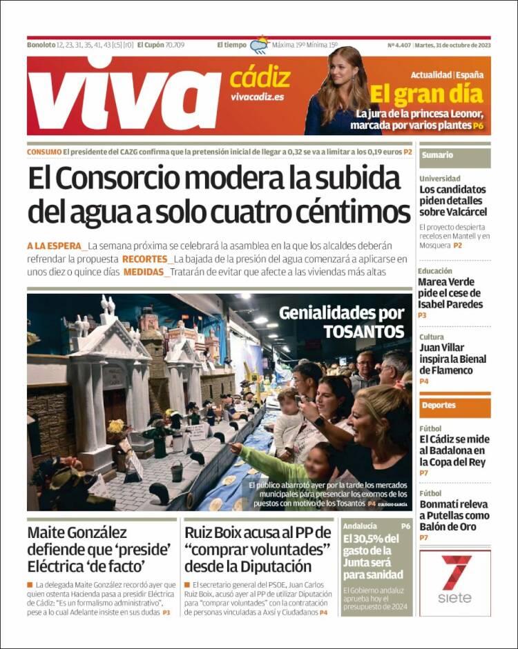 Portada de Información - Cadiz (España)