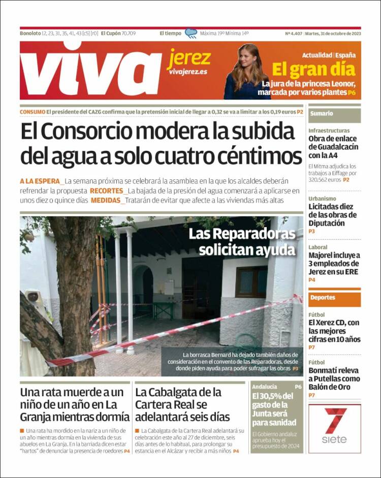 Portada de Información - Jerez (España)