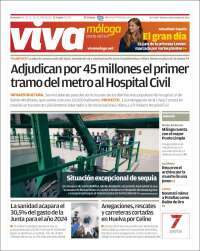 Portada de Viva Málaga (España)
