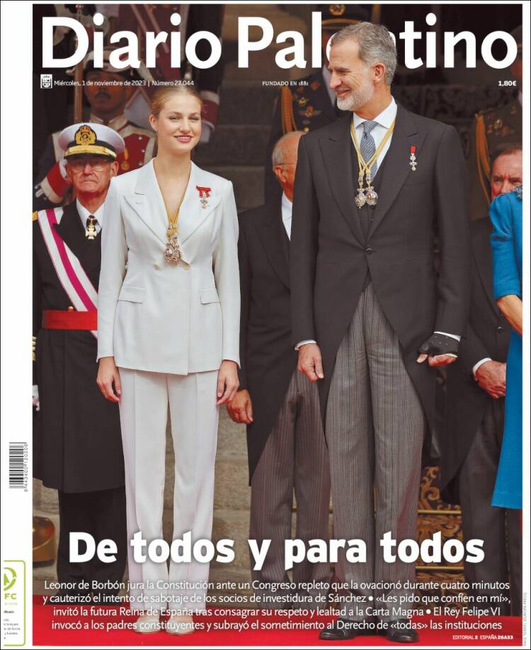 Portada de Diario Palentino (España)