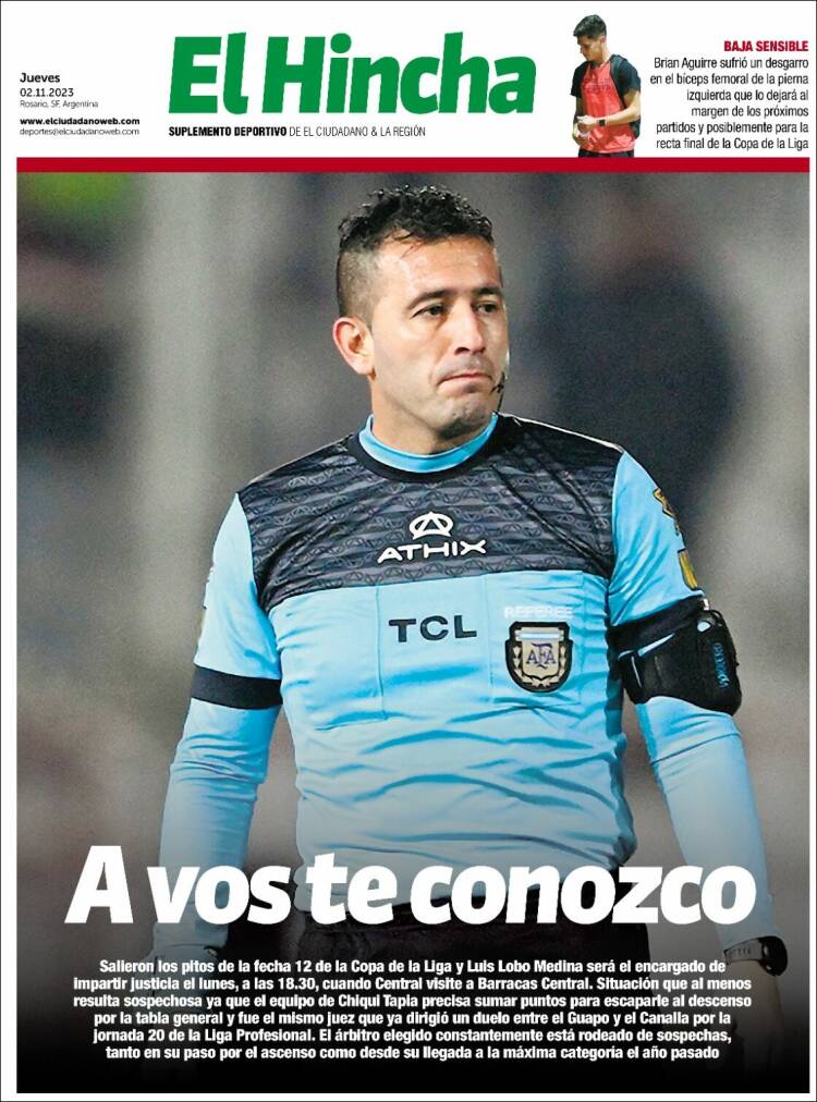 Portada de El Hincha (Argentina)