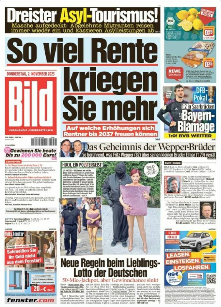 Portada de Bild (Alemania)