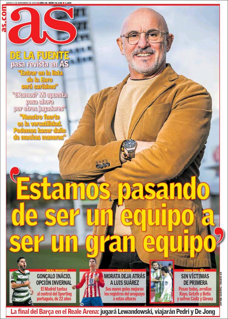 Portada de As (España)
