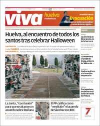 Portada de Viva Huelva (España)