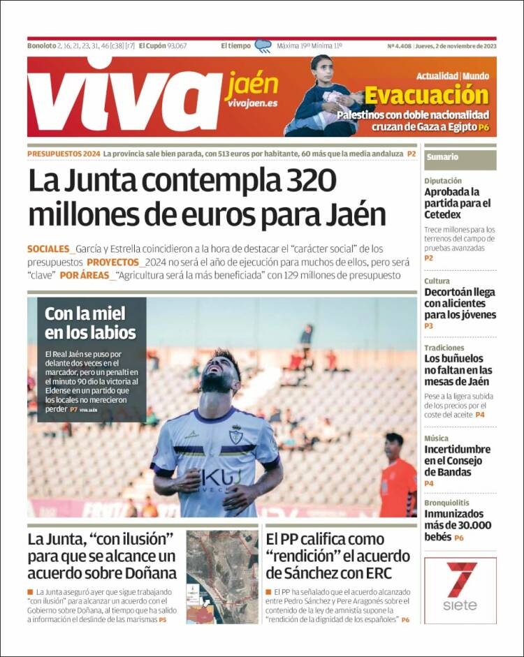 Portada de Viva Jaén (España)