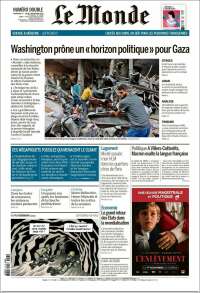 Portada de Le Monde (Francia)