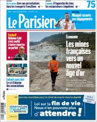 Portada de Le Parisien (Francia)