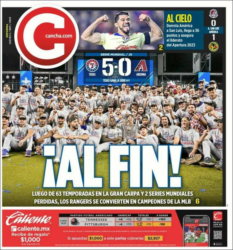 Portada de Cancha (M&eacute;xico)