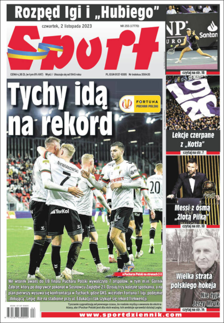 Portada de Katowicki Sport (Polonia)