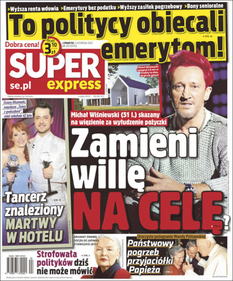 Portada de Super Express (Polonia)