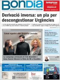 Portada de Diari Bondia (Andorra)