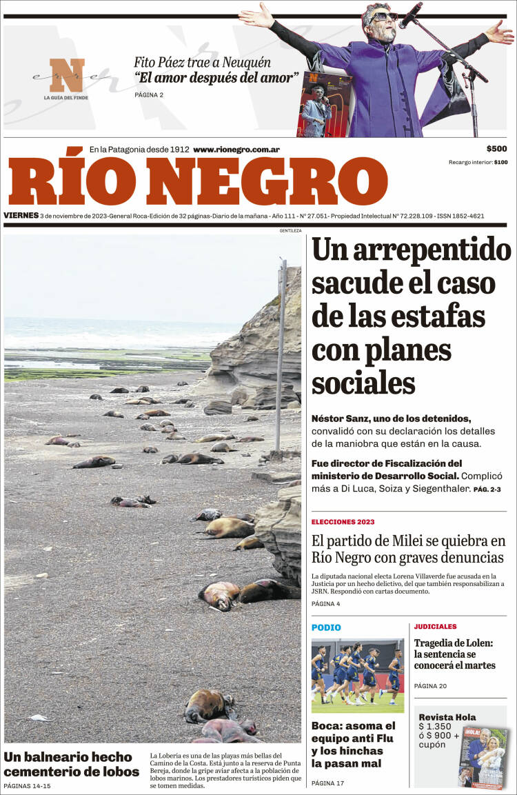 Portada de Rio Negro (Argentina)