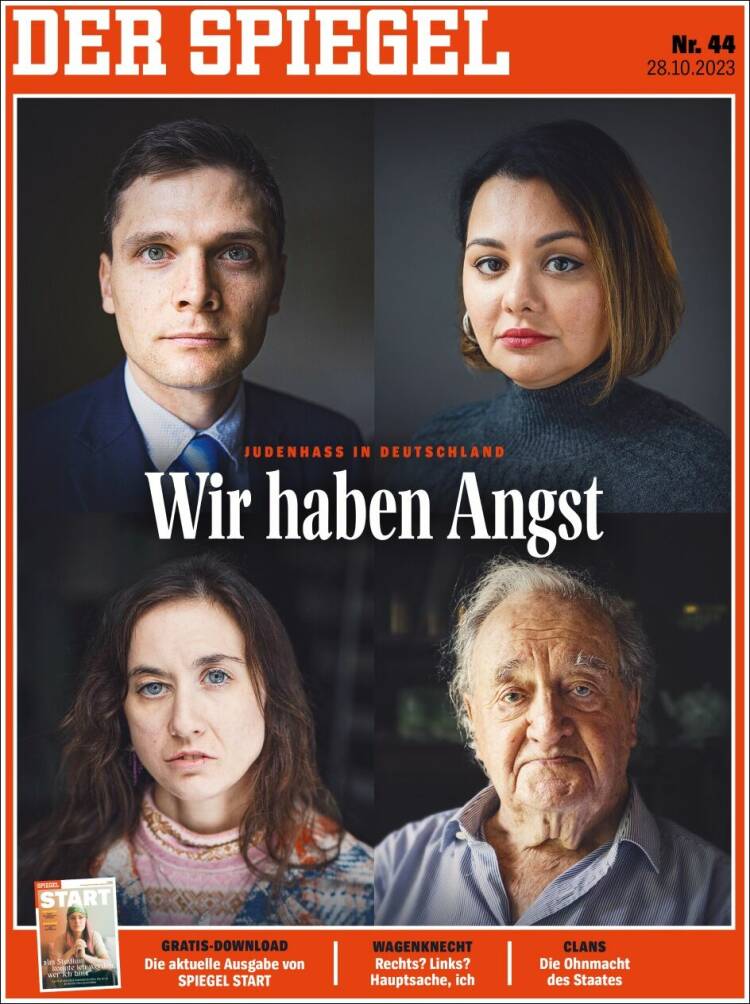 Portada de Der Spiegel (Alemania)