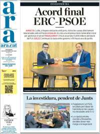 Portada de Ara (España)
