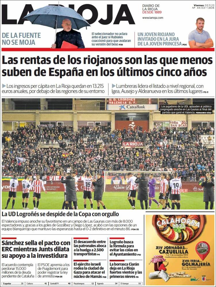 Portada de La Rioja (España)