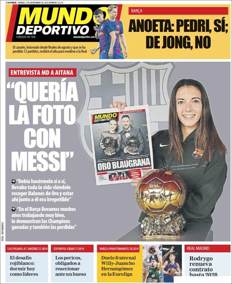 Portada de El Mundo Deportivo (España)
