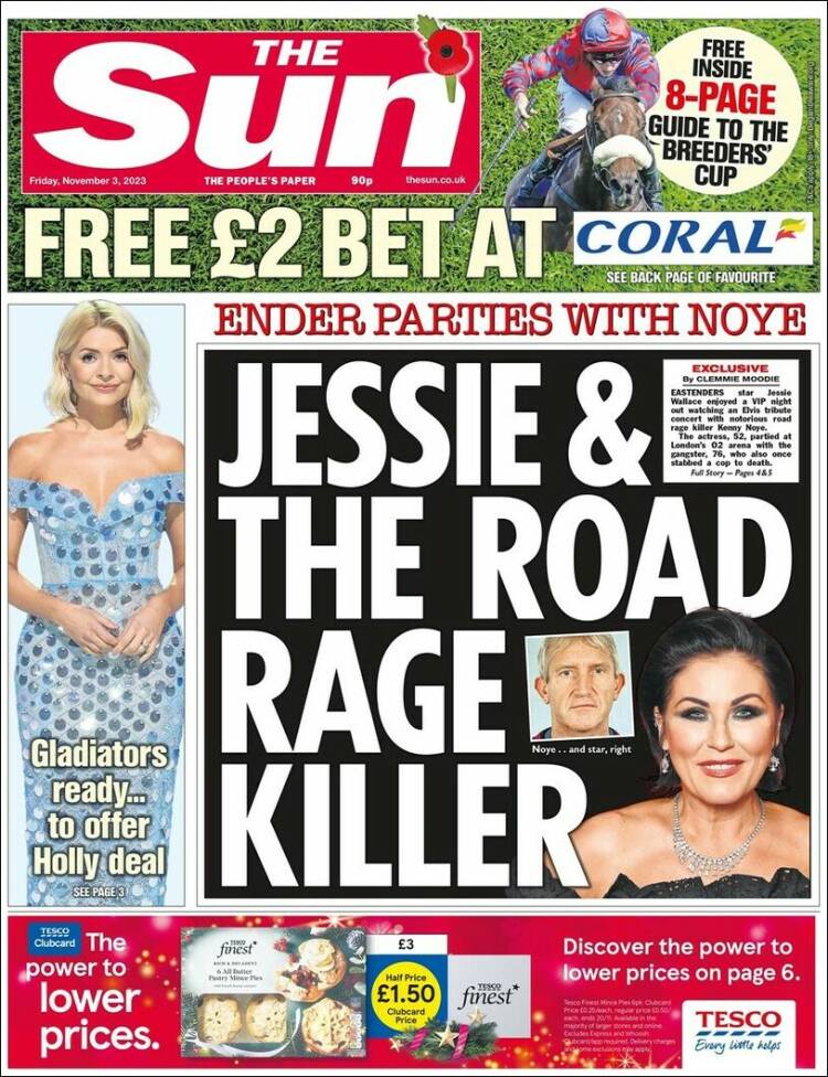 Portada de The Sun (Reino Unido)