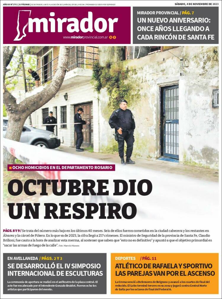 Portada de Mirador Provincial (Argentina)