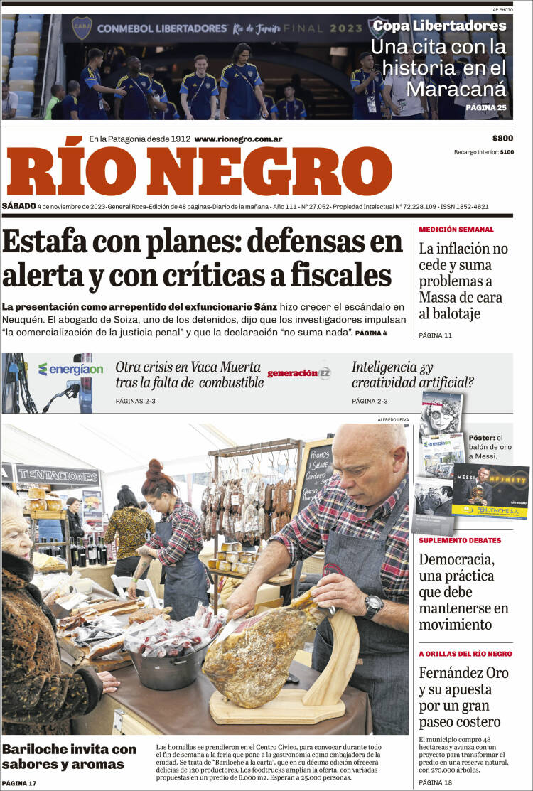 Portada de Rio Negro (Argentina)