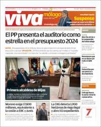 Portada de Viva Málaga (España)