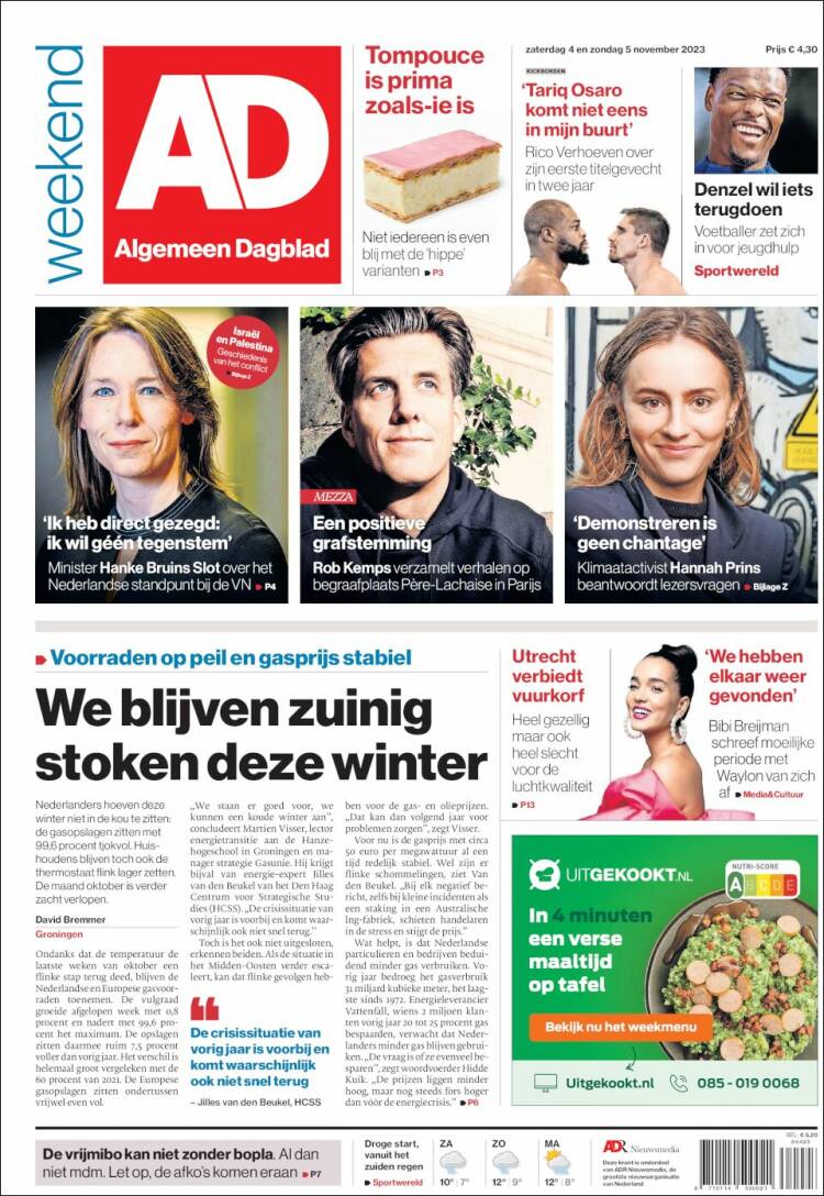 Portada de AD (Pa&iacute;ses Bajos)