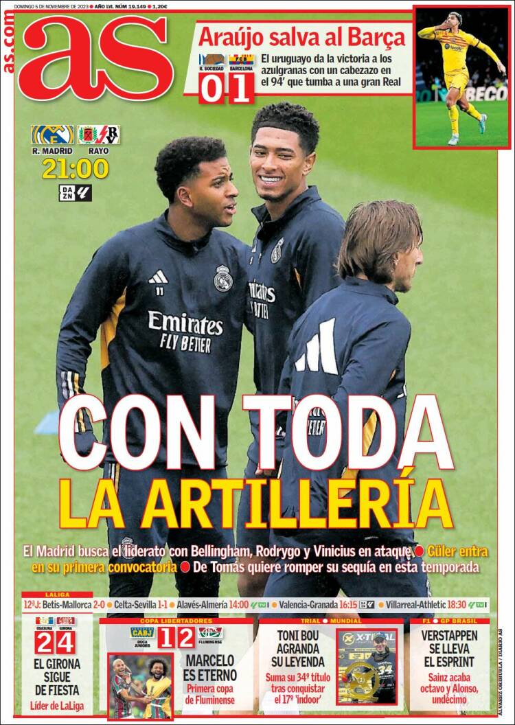 Portada de As (España)