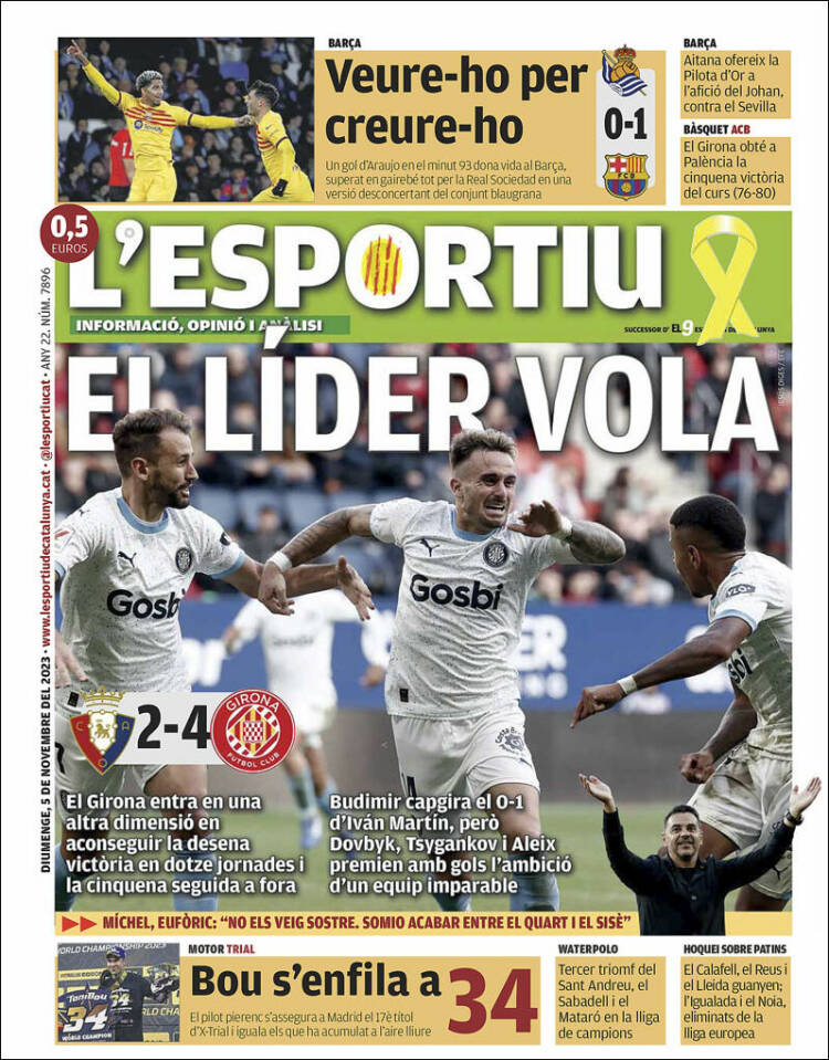 Portada de L'Esportiu (España)