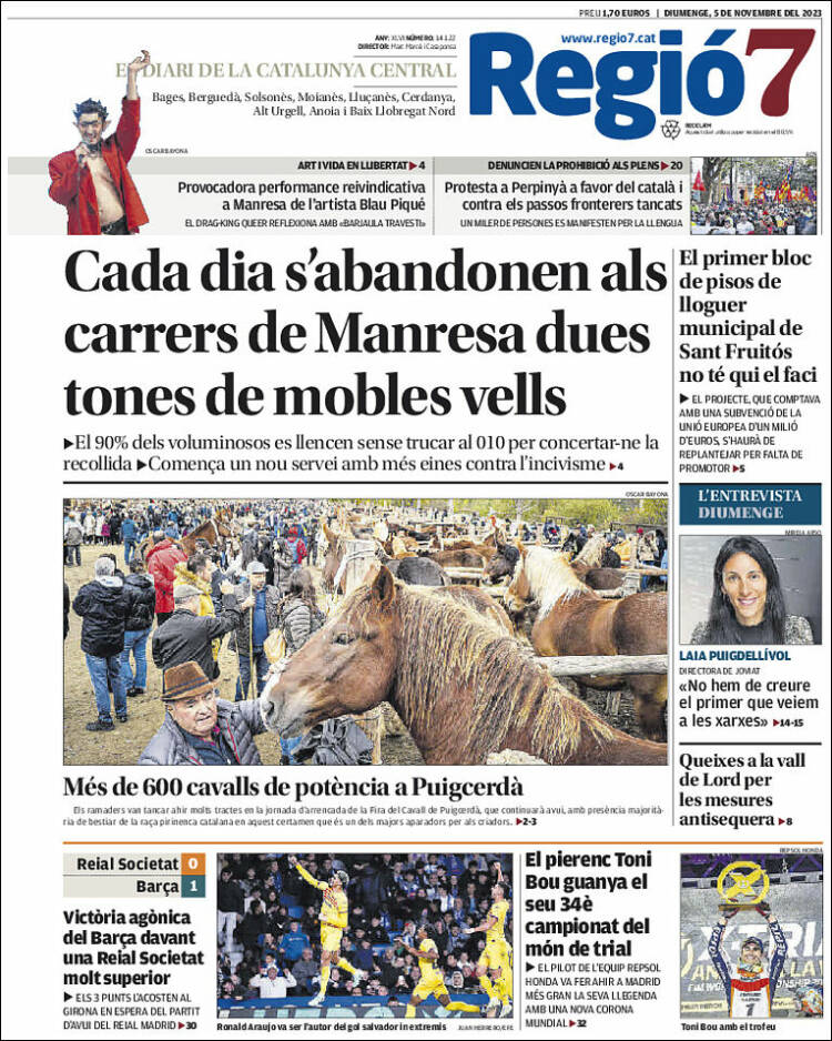 Portada de Regio7 (España)