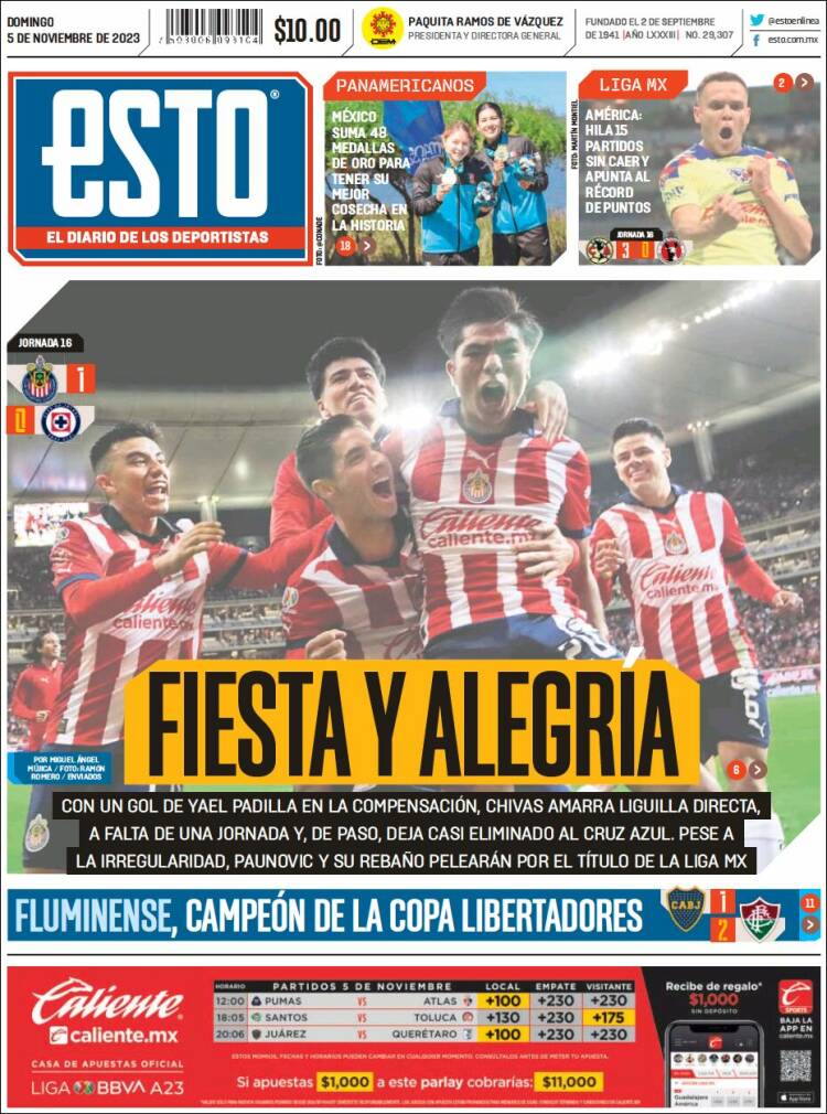 Portada de Esto (M&eacute;xico)