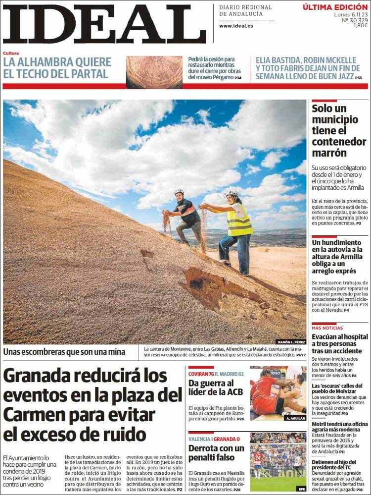 Portada de Ideal (Espa&ntilde;a)