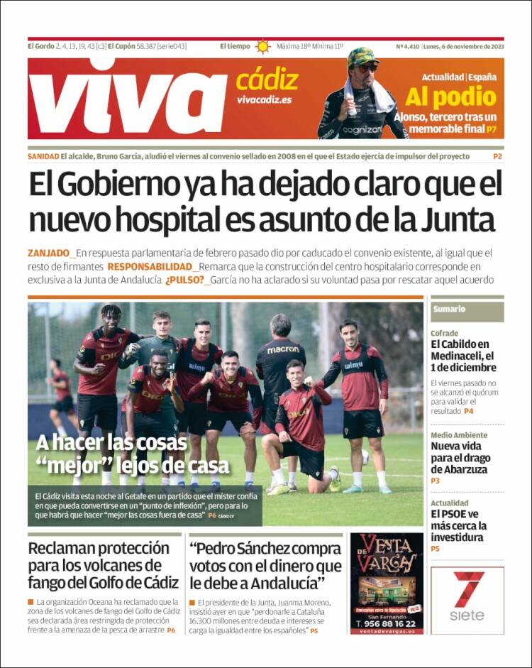 Portada de Información - Cadiz (Espa&ntilde;a)