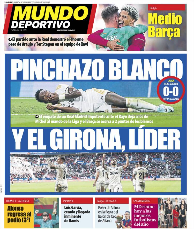 Portada de El Mundo Deportivo (Espa&ntilde;a)