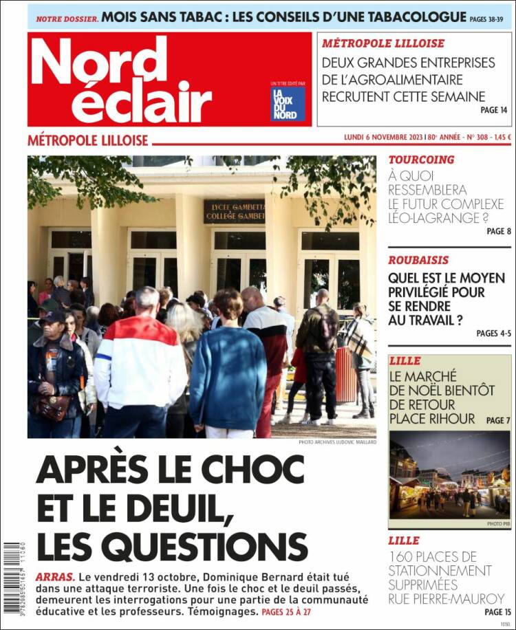 Portada de Nord Éclair (Francia)