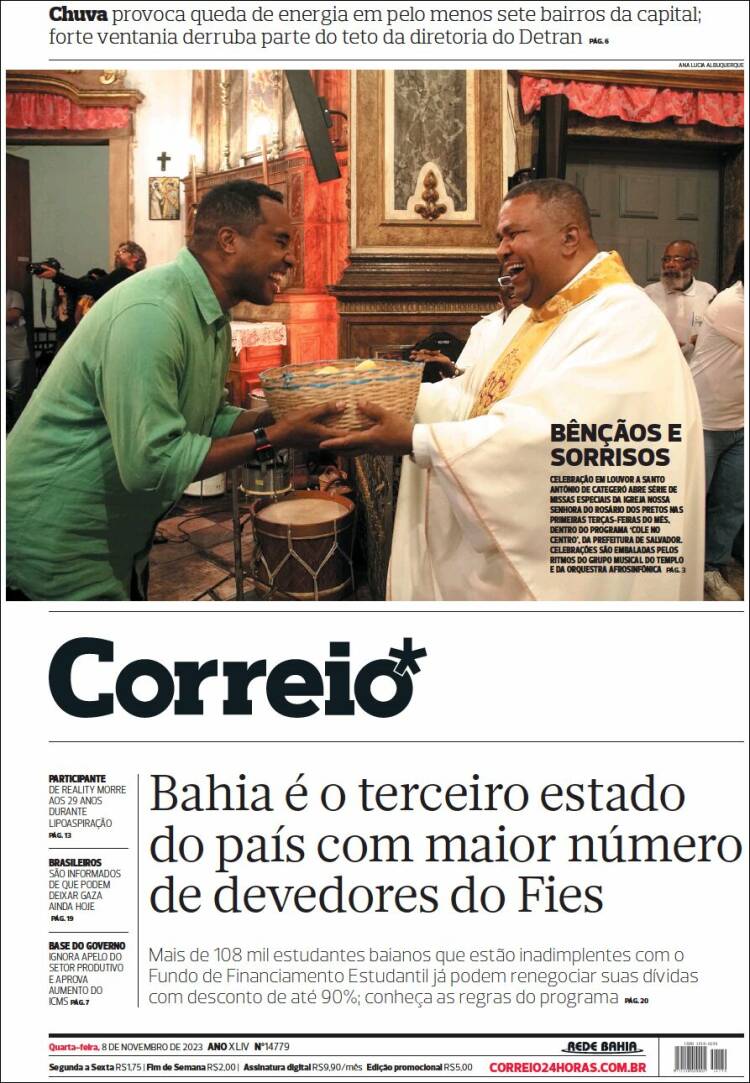 Portada de Correio* (Brasil)