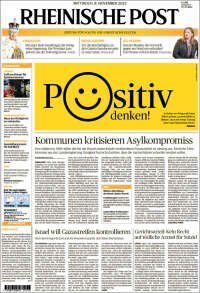 Portada de Rheinische Post (Alemania)