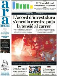 Portada de Ara (España)