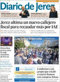Portada de Diario de Jerez (España)