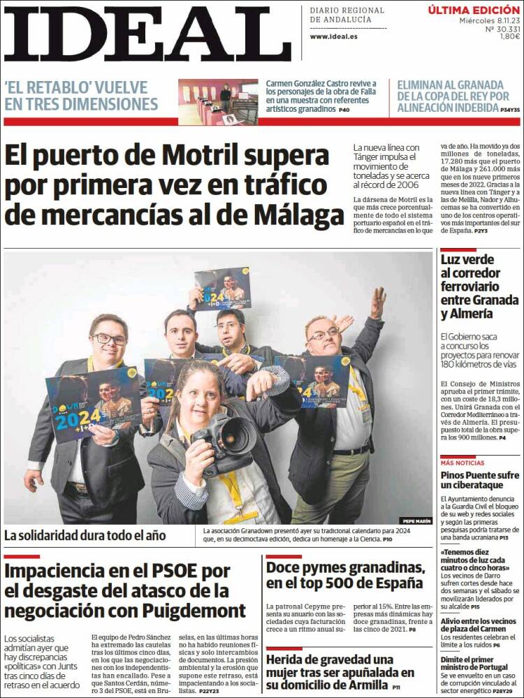 Portada de Ideal (España)