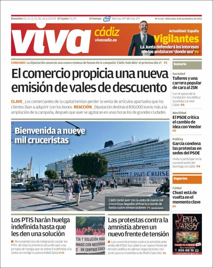 Portada de Información - Cadiz (España)