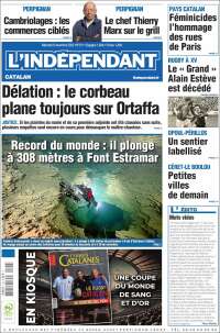 Portada de Le Indépendant (Francia)