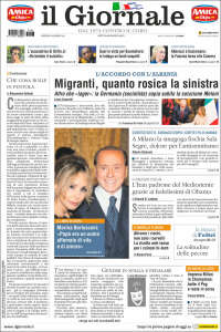 Portada de il Giornale (Italia)