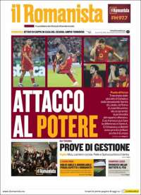 Portada de Romanista (Italia)