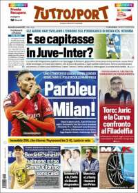 Portada de Tuttosport (Italia)
