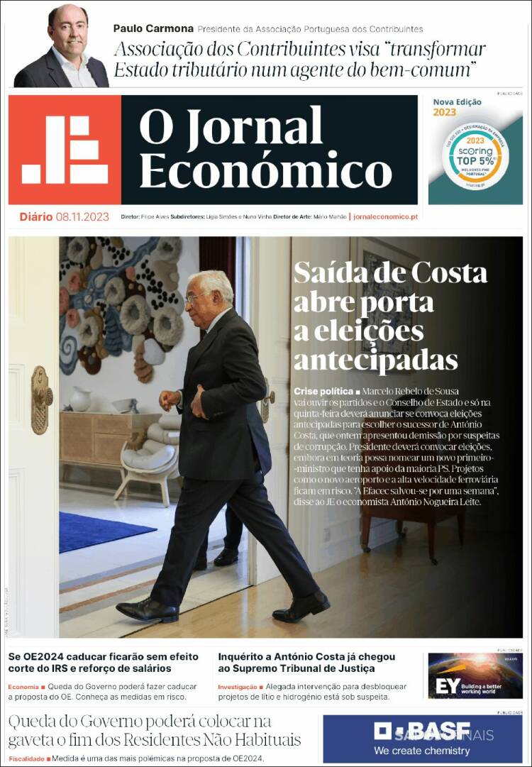 Portada de Oje (Portugal)