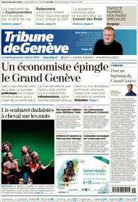 Portada de La Tribune de Genève (Suisse)