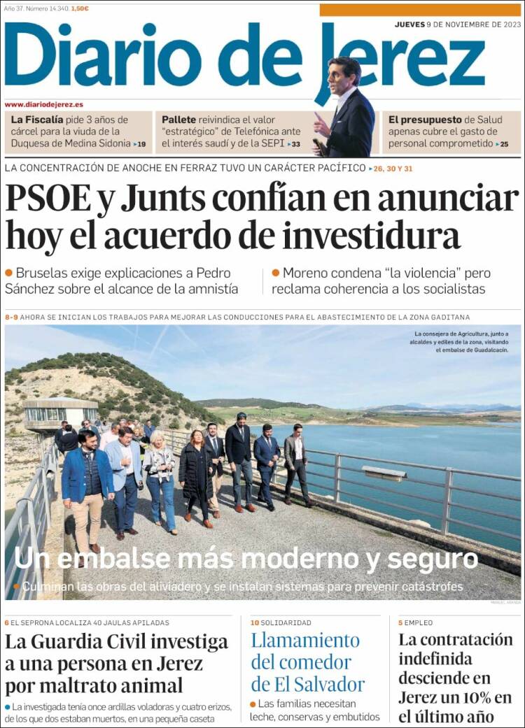 Portada de Diario de Jerez (España)