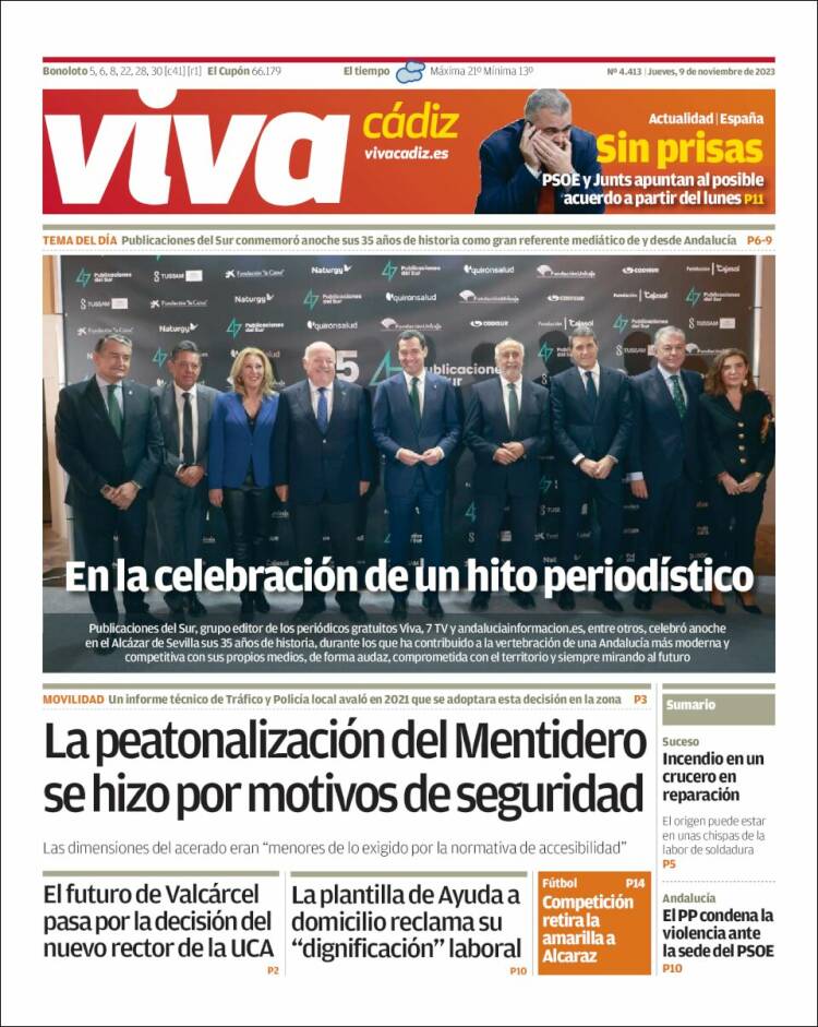 Portada de Información - Cadiz (España)