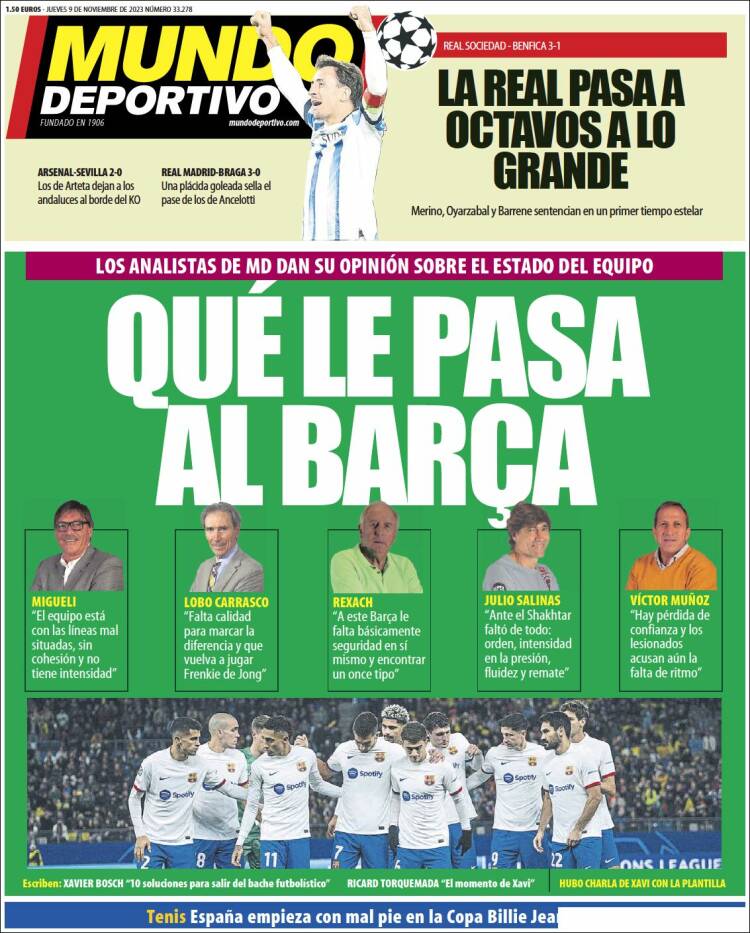 Portada de El Mundo Deportivo (España)