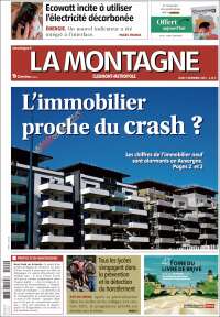 Portada de La Montagne (Francia)