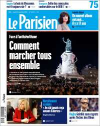 Portada de Le Parisien (France)